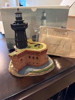 Harbour Lights 2000 Fort Jefferson Florida Lighthouse #247 with Box and COA