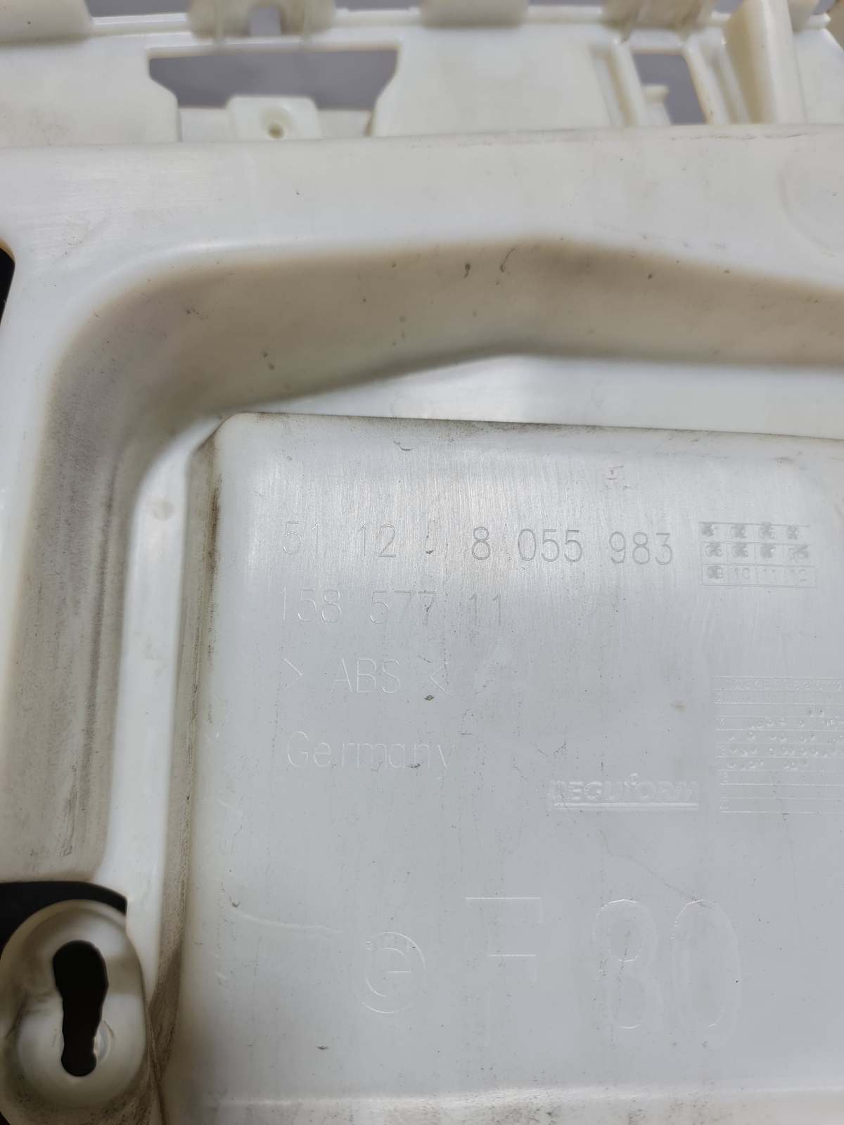 0 Bmw M3 F80 REAR BUMPER M LEFT SIDE GUIDE 51128055983 image 5