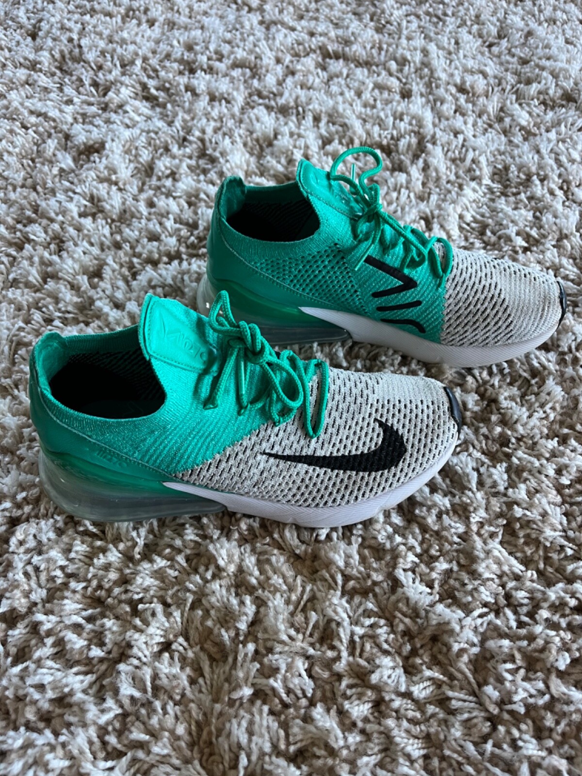 nike alphafly mint green