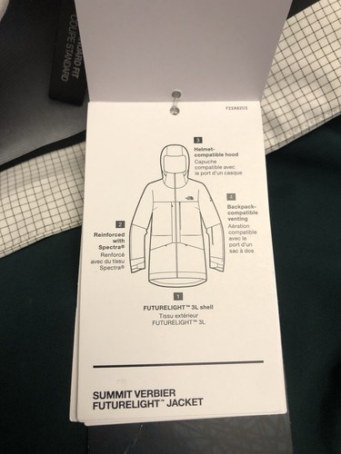 Pre-owned The North Face Women's Summit Series Verbier Futurelight Jacket Medium $650 In Green