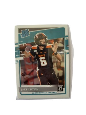 Jake Luton 2020 Donruss Optic Base Rated Rookie Card