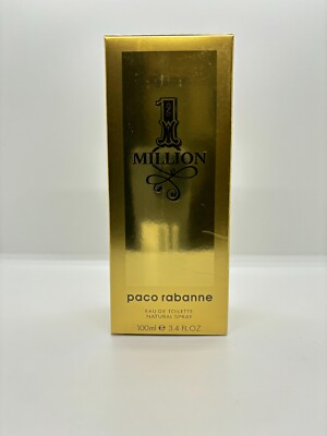 1 Million Paco Rabanne Men 3.4 oz EDT Spray