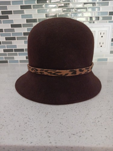 帽子 OLD(ITALY wool art hat Vintage The Hats Company by Filippo Catarz Bucket Round Red
