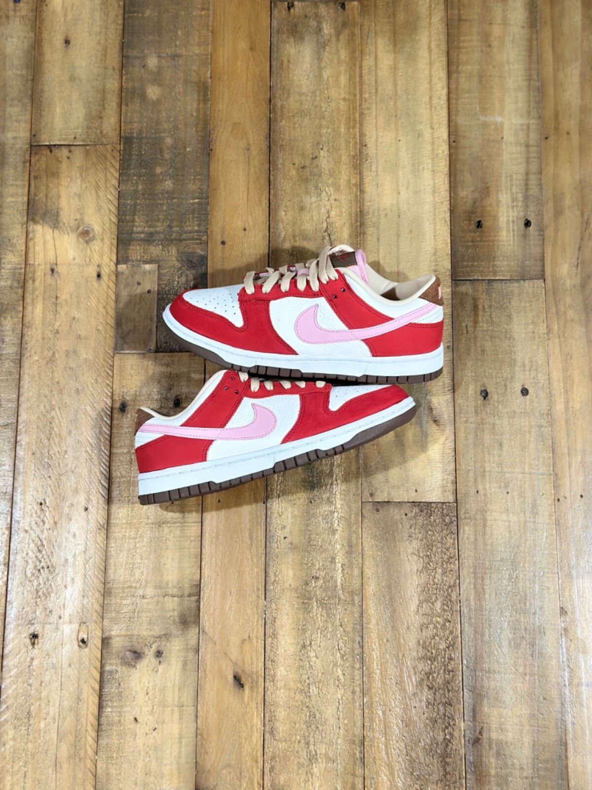 Pre-owned Nike Dunk Low Bacon In Red