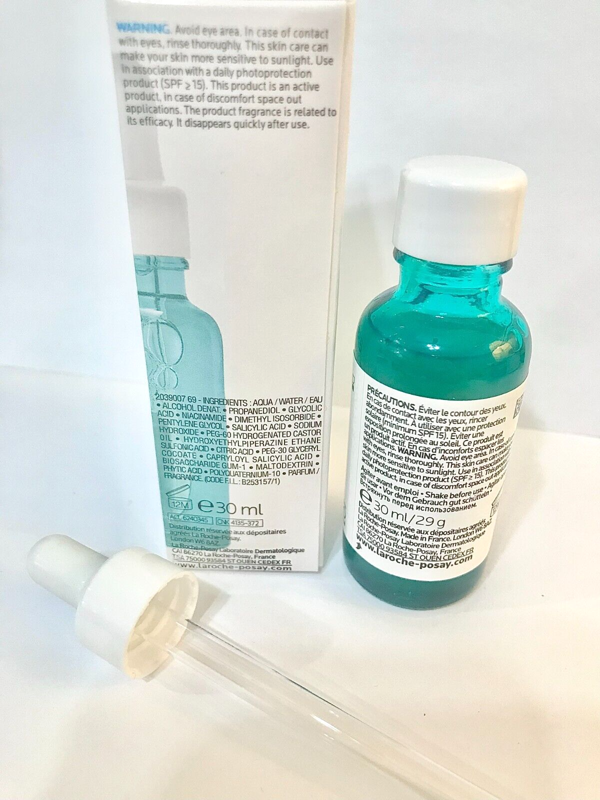 EXP2025 La Roche-Posay Effaclar 30ml Ultra Concentrated SERUM Marks Peeling Acne