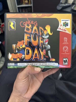 Conker's Bad Fur Day CASE ONLY Nintendo 64 N64 Box ANY 4+ 20
