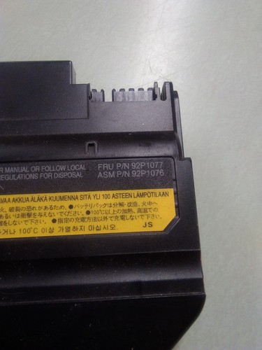 Laptop  Battery For IBM ThinkPad R51 Series 92P1077 92P1076 10.8V 7.2AH