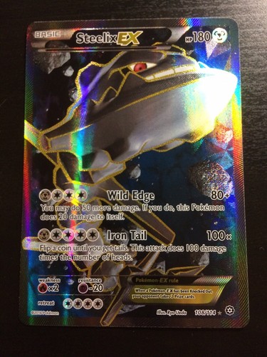 ポケモンカードゲーム xy Steelix Steelix EX (Full Art) Pokémon 2016 XY- Steam Siege Ultra