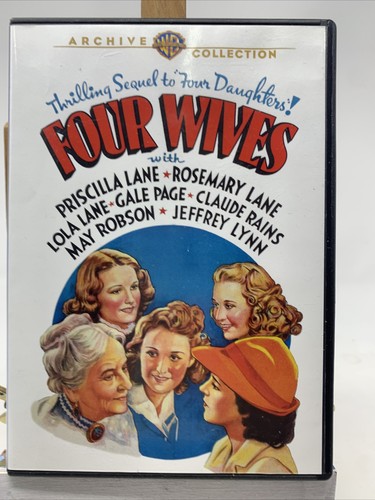 Four Wives DVD (1939) - Claude Rains, John Garfield, May