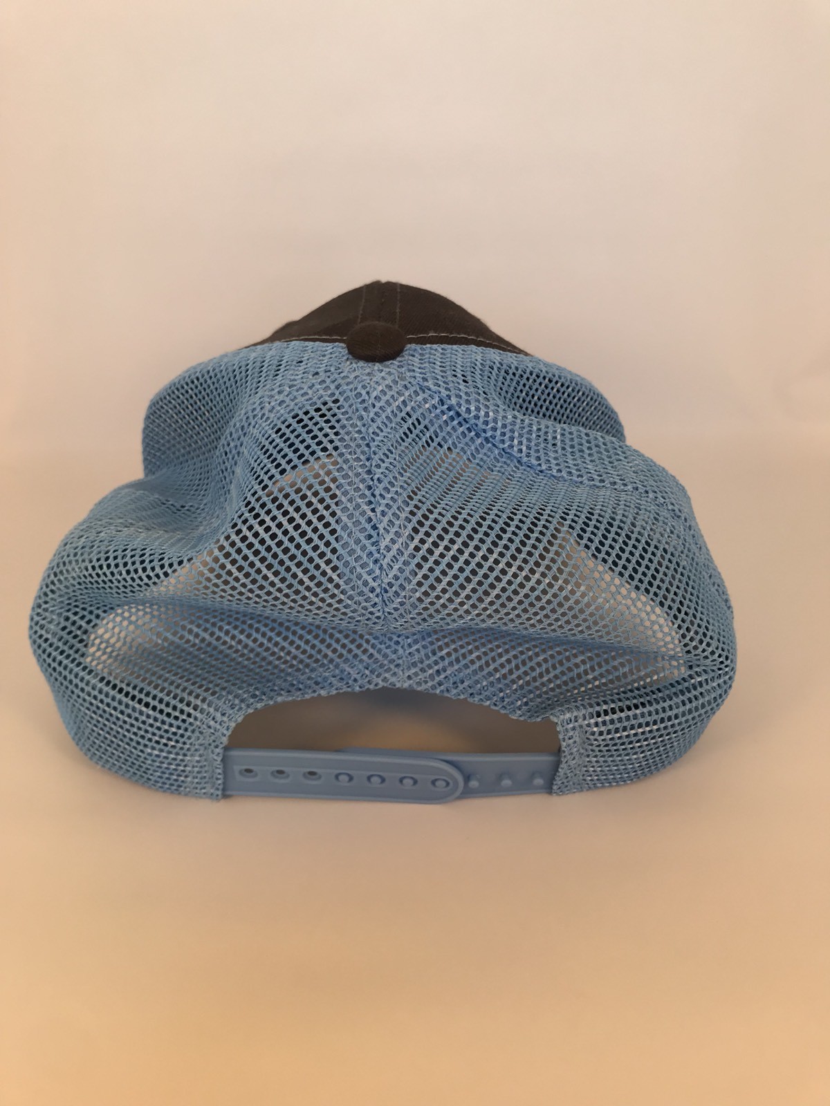 Northside Anglers Trucker Hat Baseball Cap Snapback Mesh Light Blue Black