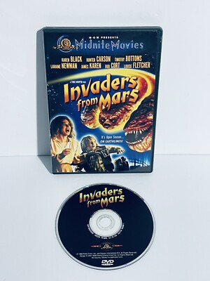 Invaders from Mars (1986) DVD Widescreen Midnite Movies Karen Black BUY 2 GET 1