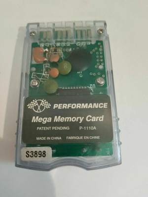 Carte Mémoire PlayStation 1 – Mega Memory Card P-1110AE – Très Bon état