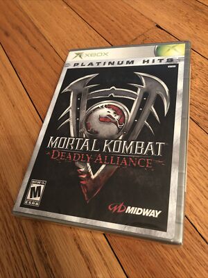 Mortal Kombat: Deadly Alliance Platinum Hits (Microsoft Xbox, 2003)