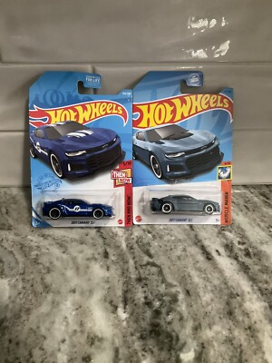 Hot Wheels 2017 Camaro ZL1 Then And Now + Kroger Exclusive Lot Of 2