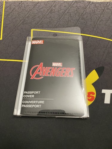 Miniso Disney Marvel Logo Passport Holder Brand New