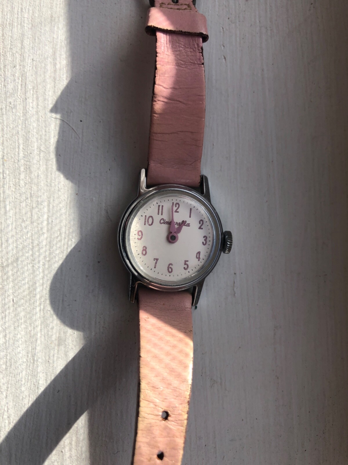 Vintage U.S. Time Cinderella Watch Women 23mm Silver Tone