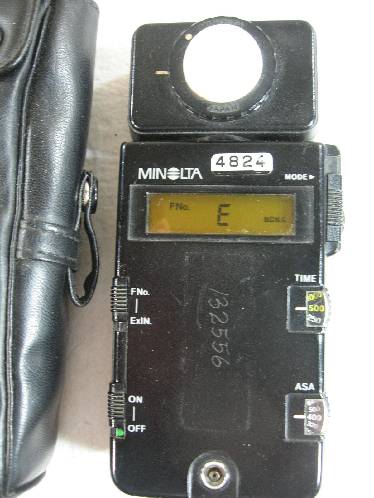 Minolta Light Flash Meter III w/Case & New Batteries Japan