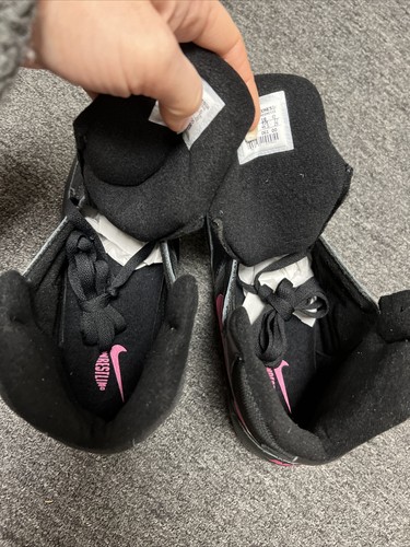 Pre-owned Nike Greco Supreme Womens 2007 Wrestling Sneaker Shoes Black/pink Sz 12