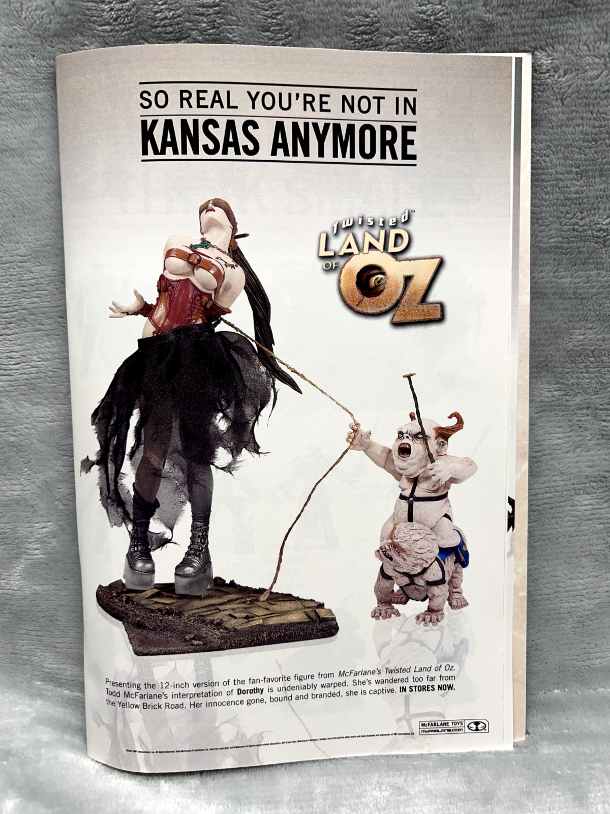 Rare McFarlane's Twisted LAND OF OZ Toy Action Figures Print Ad | eBay