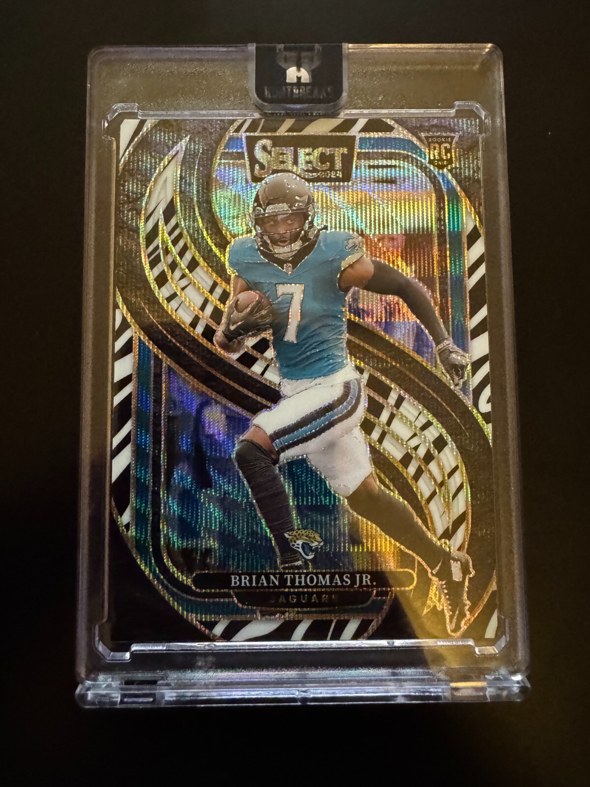 2024 Panini Select - Zebra Prizm Brian Thomas Jr. CASE HIT