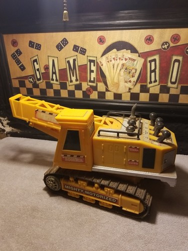 Tonka Crane 3288 Mighty Motorized for parts As Is how is