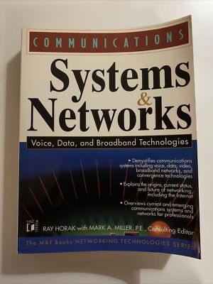 Communications Systems and Networks, Voice, Data and Broadband Technologies...
