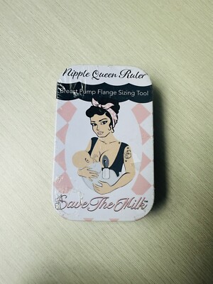 Nipple Queen Ruler Nipple Measuring & Sizing Tool Breast Pump Flange Brand New