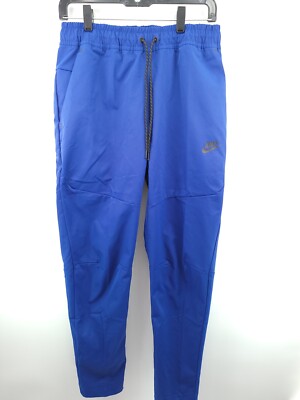 Nike Mens Tech Pack Woven Sweatpants Pants Size Small Royal Blue CU4483 455
