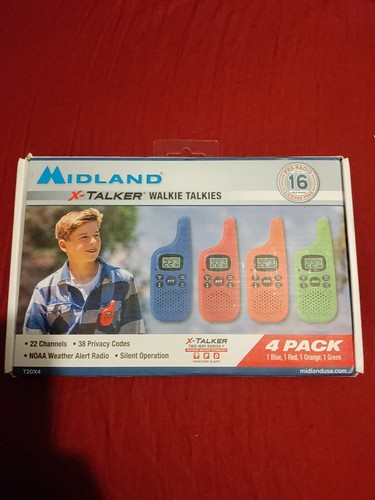 4 Pack Blue, Orange, Red, Green T20x4 New Open