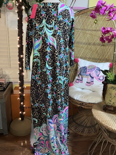 Pre-owned Lilly Pulitzer Seralina Maxi Dress ? Best Kept Secret ? Size Xl In Multicolor