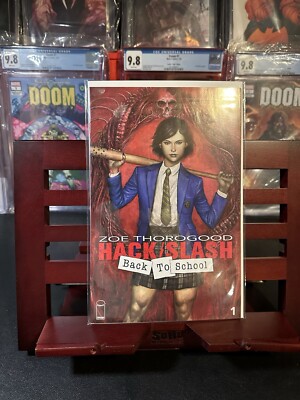 Hack/Slash Back to School #1 Mike Choi Exclusive *** Real Pics! 9.4~9.6 ***