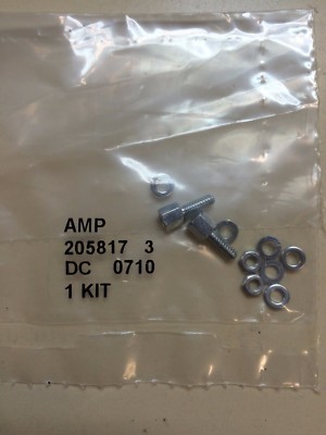 AMP 205817-3 Connector Accessories Female Screw Lock Assembly KIT 10 PIECES