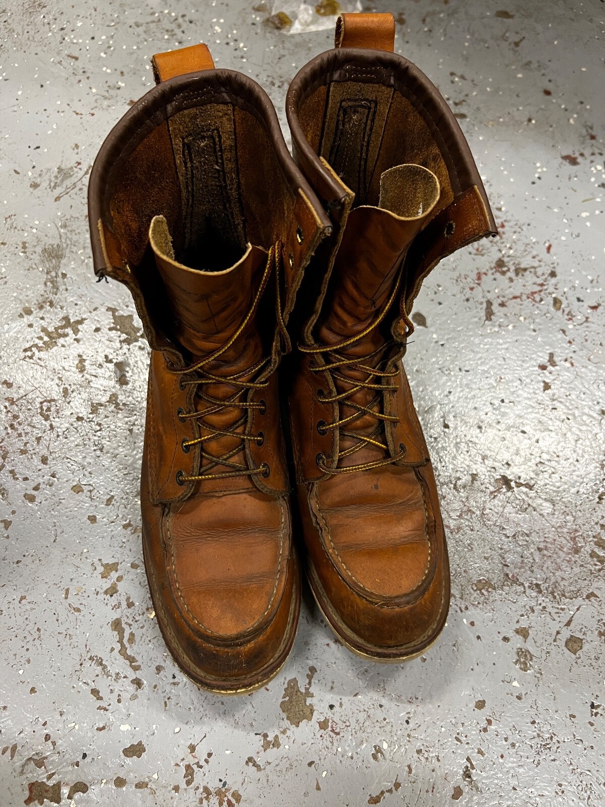 REDWING レッドウィング 877 スクエアステッチ 旧犬タグ