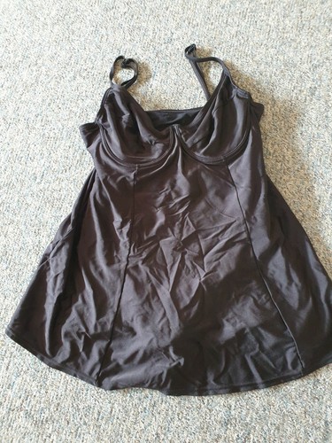 Badekleid Lascana Größe 46 Schwarz