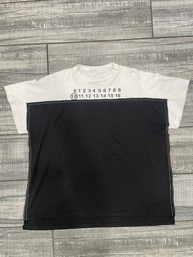 MAISON MARGIELA 10 CUT & SEW LOGO TEE Size 46 | eBay MAISON MARGIELA 10 CUT & SEW LOGO TEE Size 46 | eBay