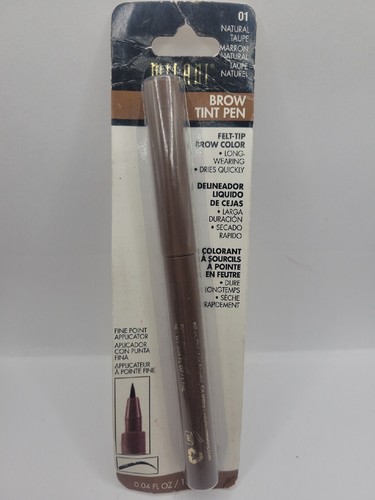 New Milani Brow Tint Pen Fine Felt Tip Marker 01 Natural Taupe 0.04 fl oz