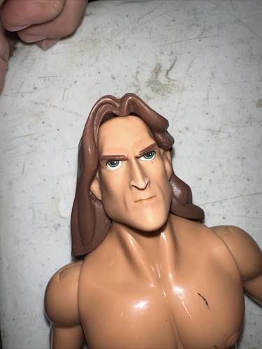 TARZAN 12&rdquo; Disney Store Adventurers 1999 Action Figure doll Burroughs/Disney