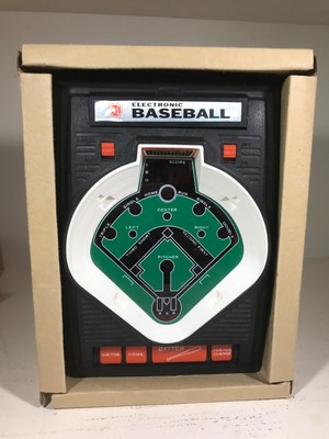 c.1980 Four Star Electronic Baseball 3 Game PERFECT COMPLETE works vintage