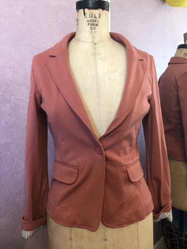 Cute Pink Womans Blazer Size M | eBay