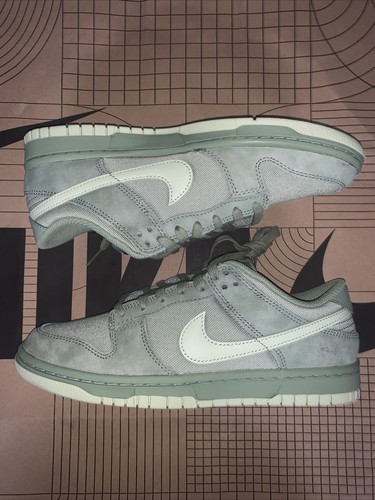 Nike Mens Sz 11 Dunk Sneakers Low Retro Premium Oil Green Olive Aura FB8895-300 Nike Men main image 4