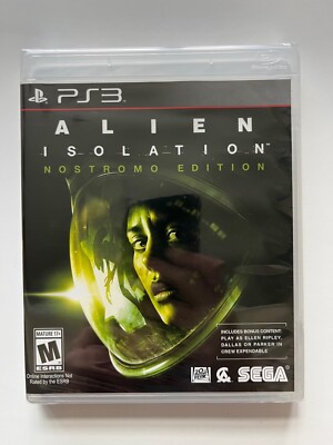 Alien: Isolation (Sony PlayStation 3, 2014) PS3 New Factory Sealed OOP Sega