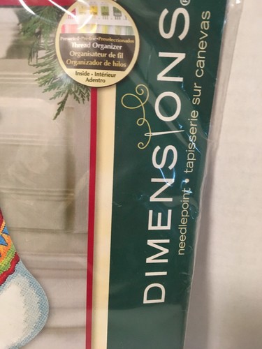 Dimensions Needlepoint Stocking Kit Happy Snowman 71-09143 NEW NIP Complete