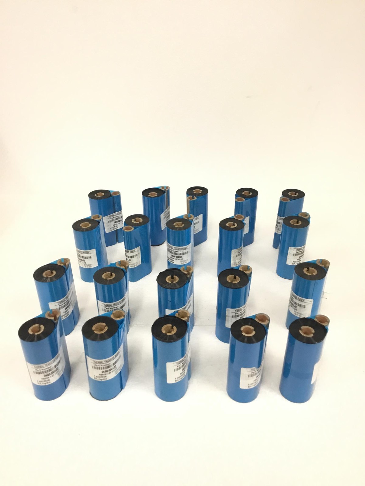 NEW Lot Of 20 Cognitive 04-00-0041-03 BLK Thermal Transfer Ribbon 4.25