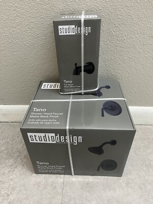 Studio Design Shower Head Faucet & Spout NEW Unopened Box Tano