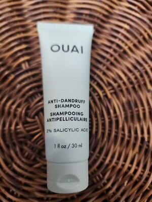 OUAI Anti-Dandruff Shampoo 2% Salicylic Acid Size  1 fl oz / 30 ml mini travel 