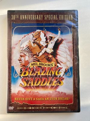 Blazing Saddles (DVD, 1974) Mel Brooks Cleavon Little FREE Shipping Sealed NEW
