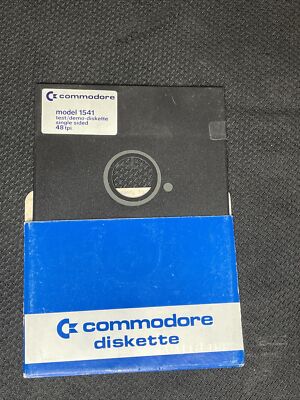 commodore 64 games Model 1541 Test/demo Diskette. 