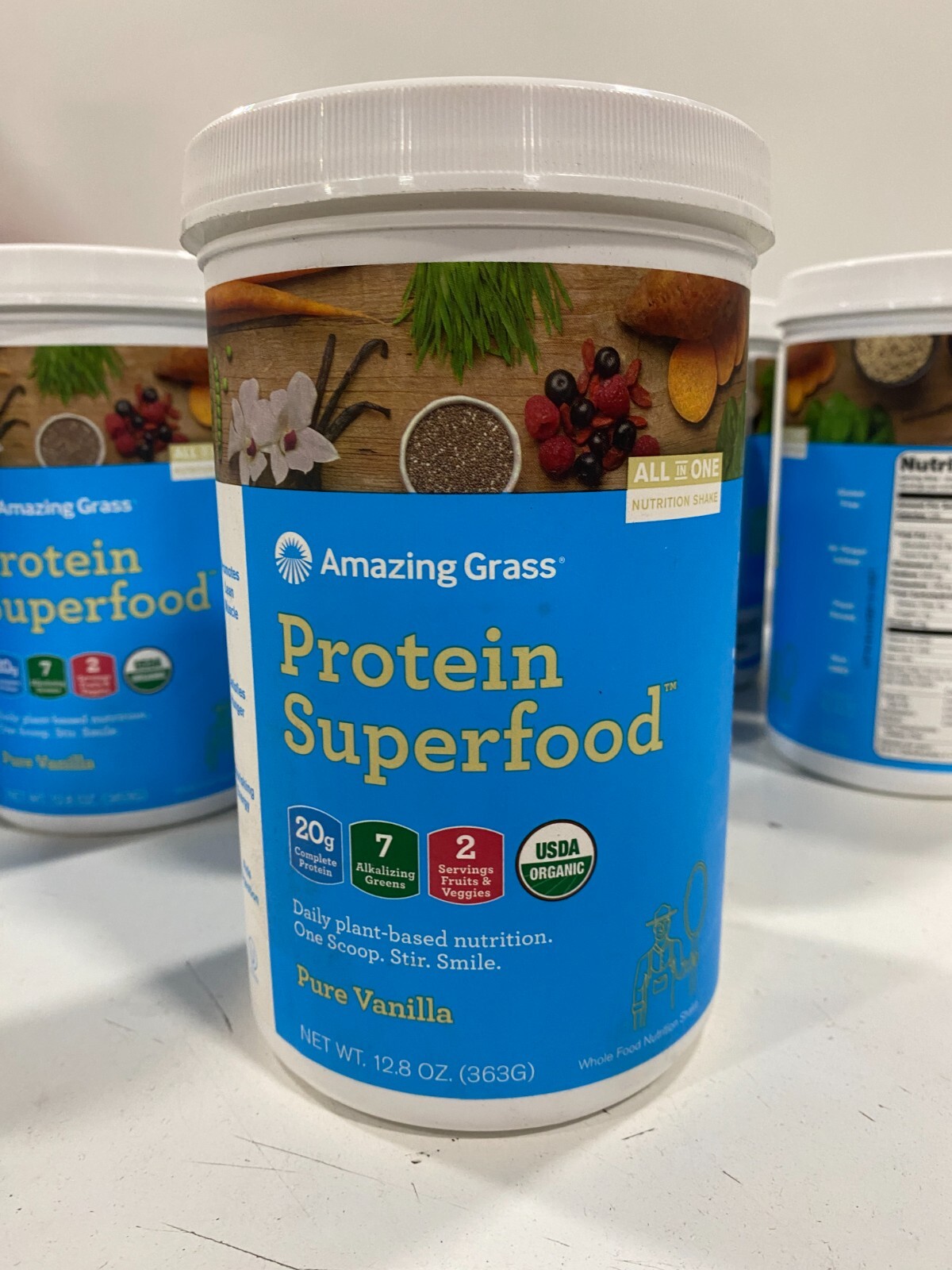 Amazing Grass Protein Superfood - Pure Vanilla - 12.8 oz
