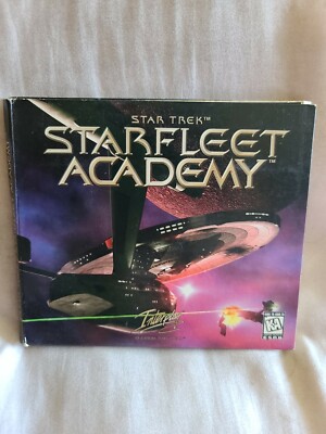 Shelf62g VINTAGE PC GAME/SOFTWARE~ Starfleet Academy