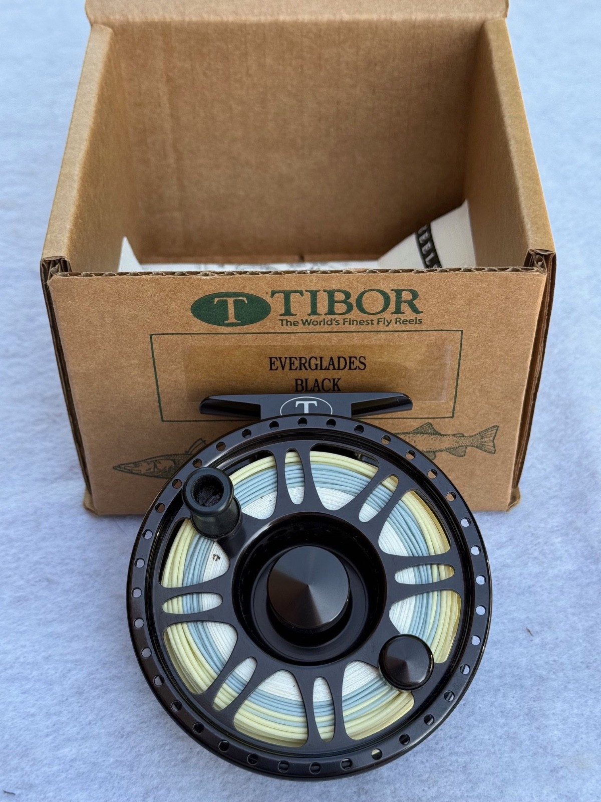 Tibor Everglades Fly Reel 7-9 Black